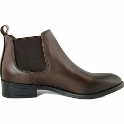 Bottines à talon en Cuir marron-Lab78 Clearance