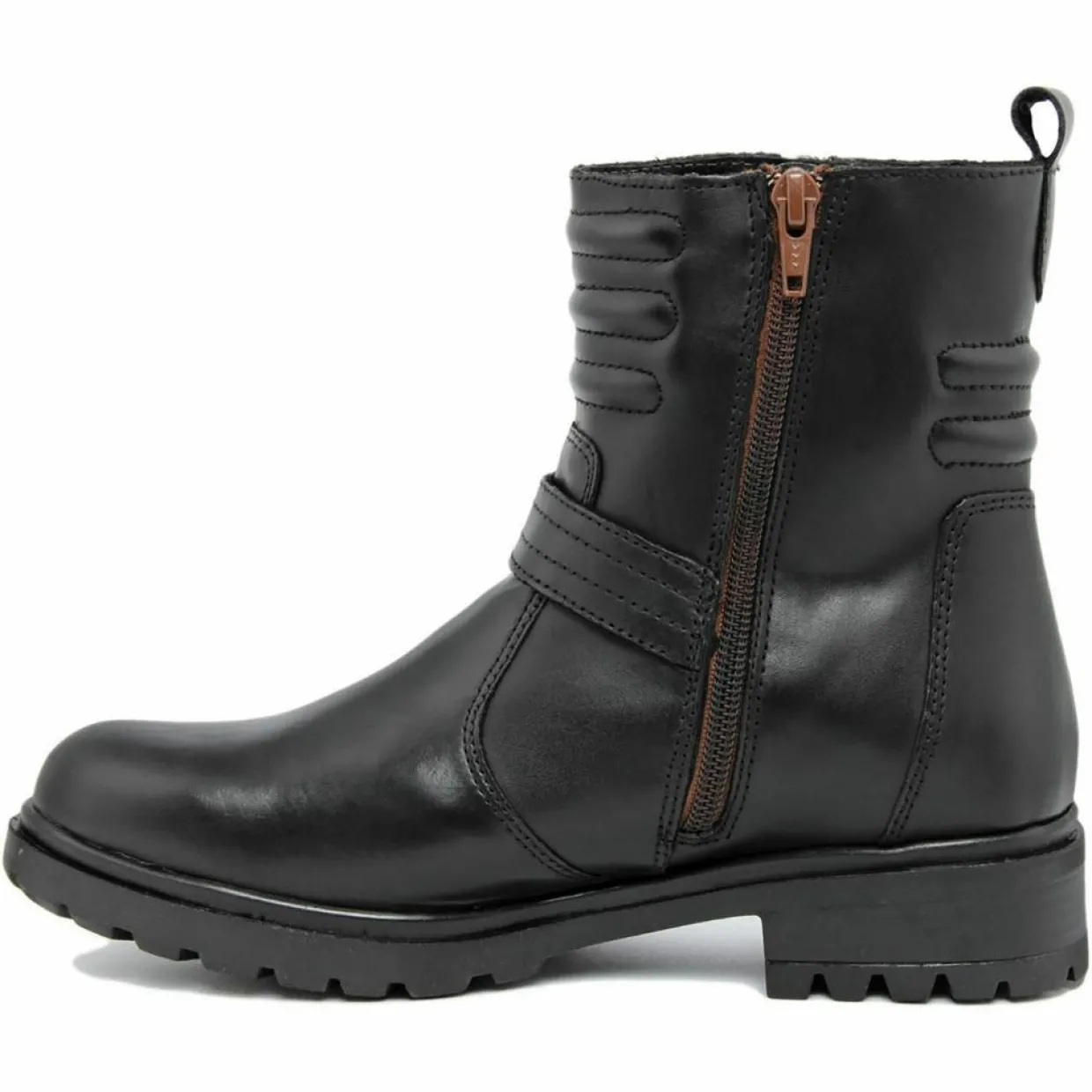 Femme Lab78 Bottines^Bottines à talon en Cuir noires