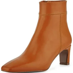Femme Lab78 Bottines^Bottines à talon Ester cognac - Talon 6 cm