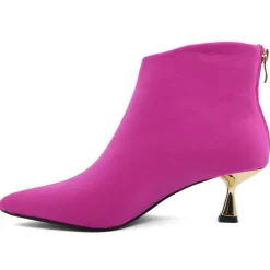 Bottines à talon Eugénie fuschia - Talon 5 cm-Lab78 Online