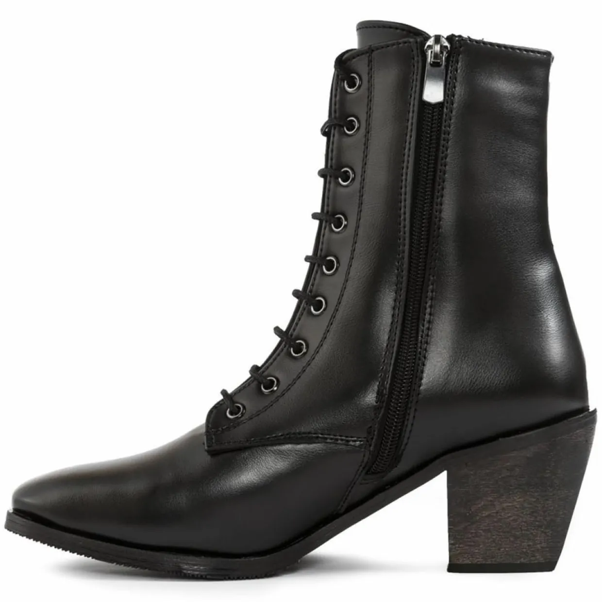 Bottines à talon noires - Talon 7 cm-Lab78 Clearance