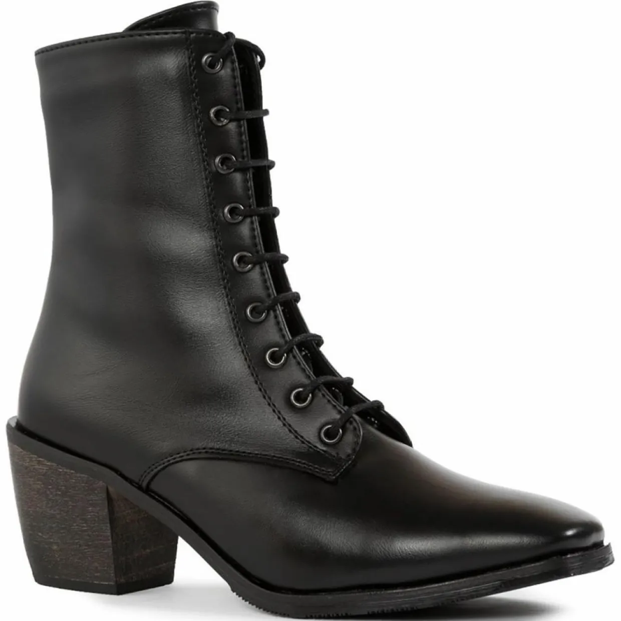 Bottines à talon noires - Talon 7 cm-Lab78 Clearance