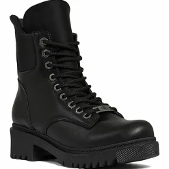 Femme Lab78 Bottines^Bottines à talon noires - Talon 4 cm
