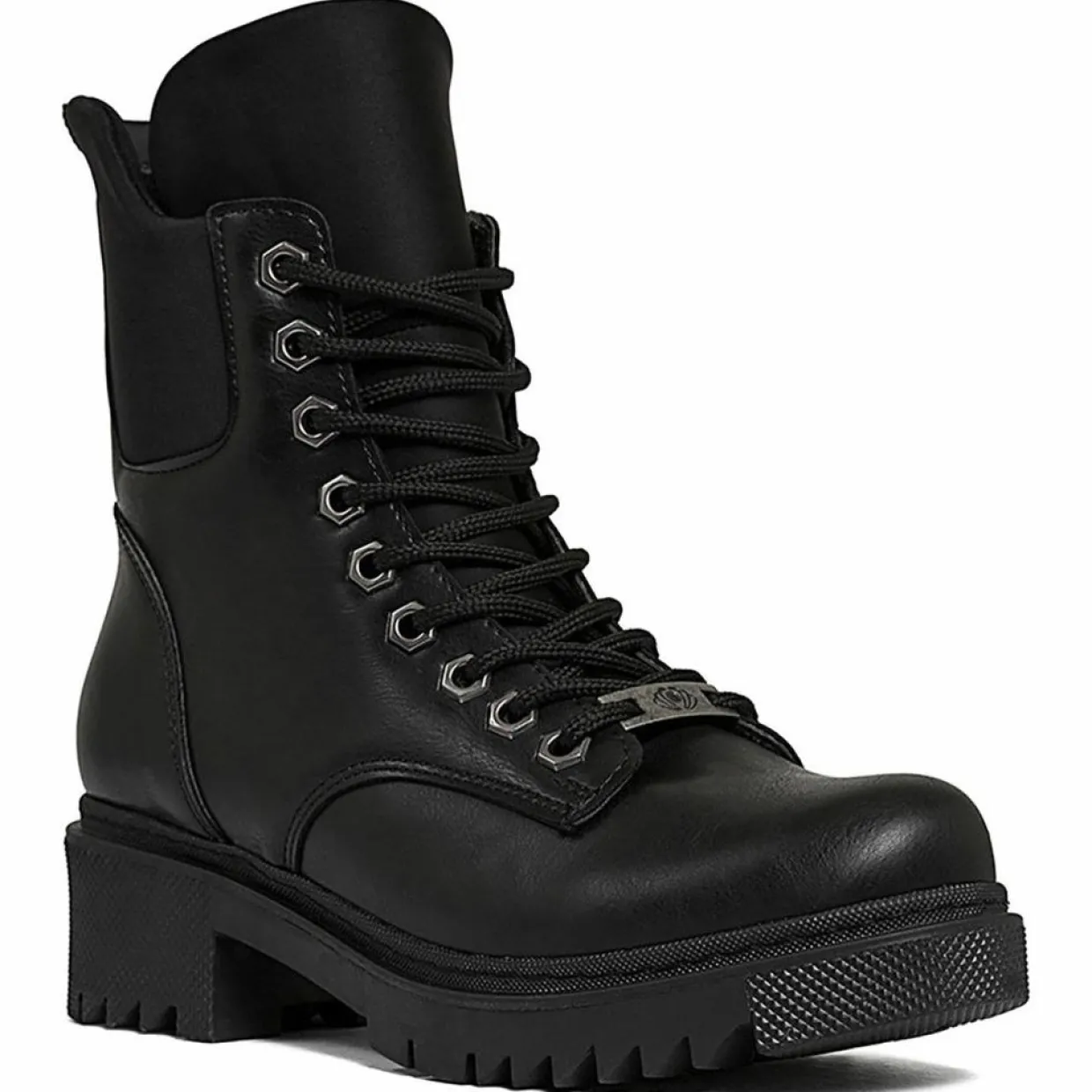 Femme Lab78 Bottines^Bottines à talon noires - Talon 4 cm