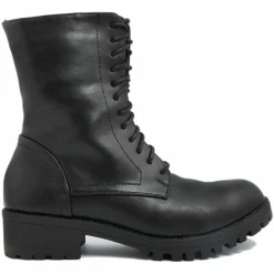 Femme Lab78 Bottines^Bottines à talon noires - Talon 4 cm