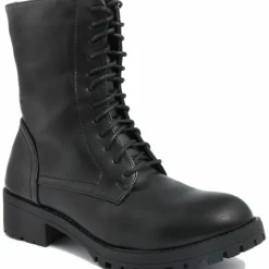 Femme Lab78 Bottines^Bottines à talon noires - Talon 4 cm