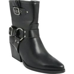Femme Lab78 Bottines^Bottines à talon Pauline noires - Talon 7 cm
