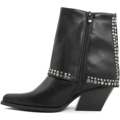 Femme Lab78 Bottines^Bottines à talon Shirane noires - Talon 7 cm