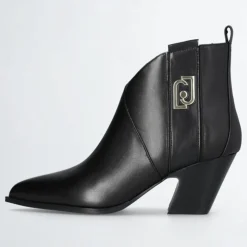 Bottines Belinda en Cuir noires-Liu-Jo Outlet