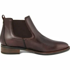 Bottines chelsea en Cuir marron foncé-Lab78 Outlet