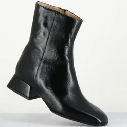 Bottines en Cuir 9916 lux noires-Garrice Lab Best
