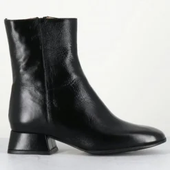 Bottines en Cuir 9916 lux noires-Garrice Lab Best