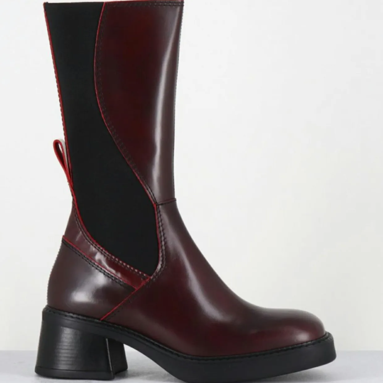Femme E8 By Miista Bottines^Bottines en Cuir & Textile flavia bordeaux