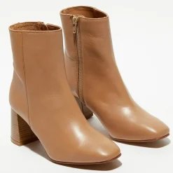 Femme Apologie Bottines^Bottines en Cuir Alba camel - Talon 8,5 cm