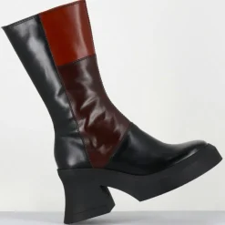 Femme E8 By Miista Bottines^Bottines en Cuir belinda marron - Talon : 10cm