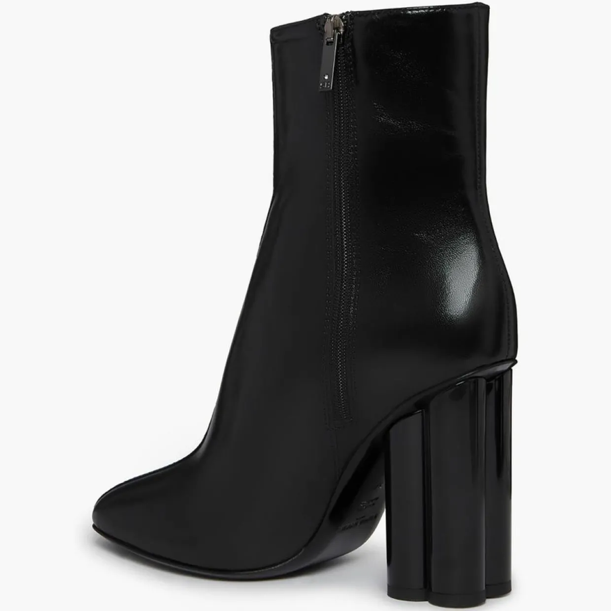 Femme Sonia Rykiel Bottines^Bottines en Cuir Clover noires - Talon 10 cm