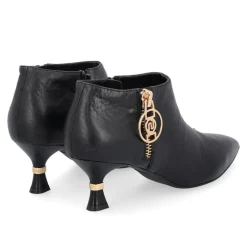 Bottines en Cuir Della noires - Talon 5 cm-Liu-Jo Online