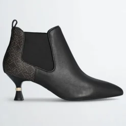Bottines en Cuir Gaia noir/marron - Talon 6 cm-Liu-Jo Clearance