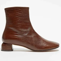 Femme Loq Bottines^Bottines en Cuir Joyce marron