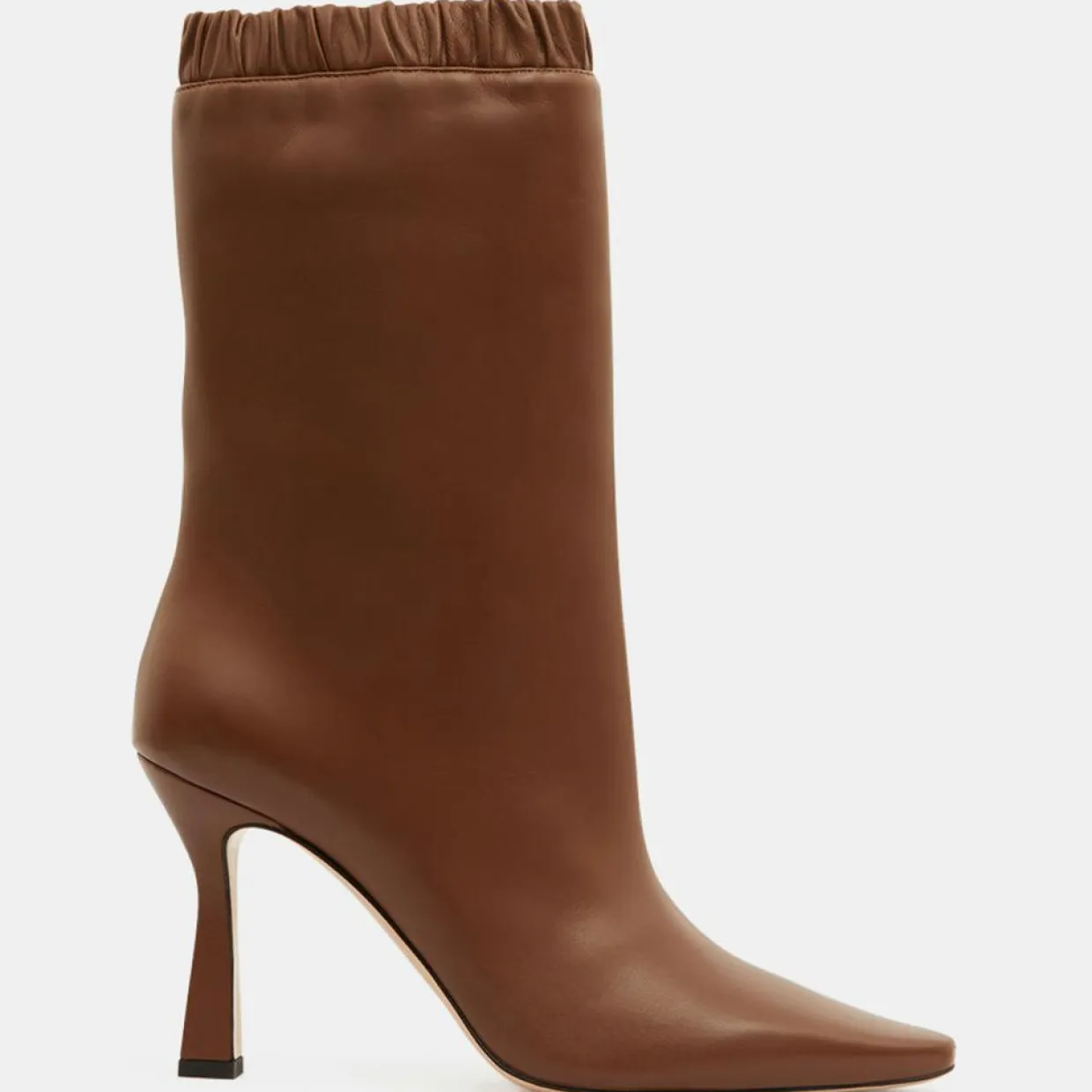 Bottines en Cuir Lina marron - Talon 9,5 cm-Wandler New