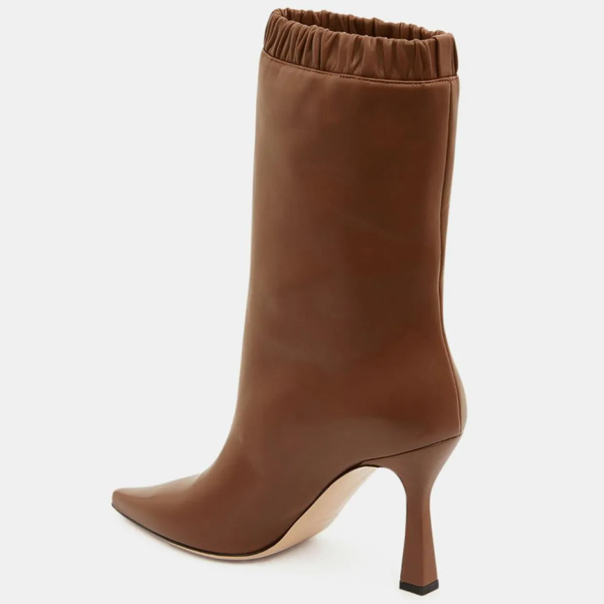 Bottines en Cuir Lina marron - Talon 9,5 cm-Wandler New