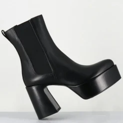 Bottines en Cuir M6571 noires - Talon : 9.5 cm-Premiata Hot