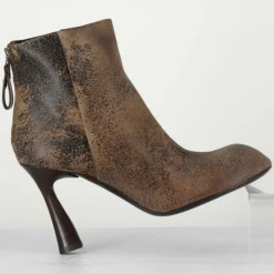 Bottines en Cuir marron - Talon 9 cm-Premiata Clearance