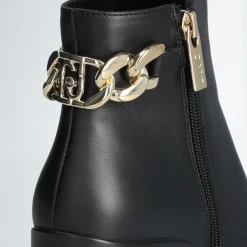 Bottines en Cuir Now noires - Talon 9 cm-Liu-Jo Outlet