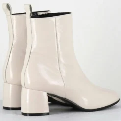Femme Garrice Bottines^Bottines en Cuir samui lait