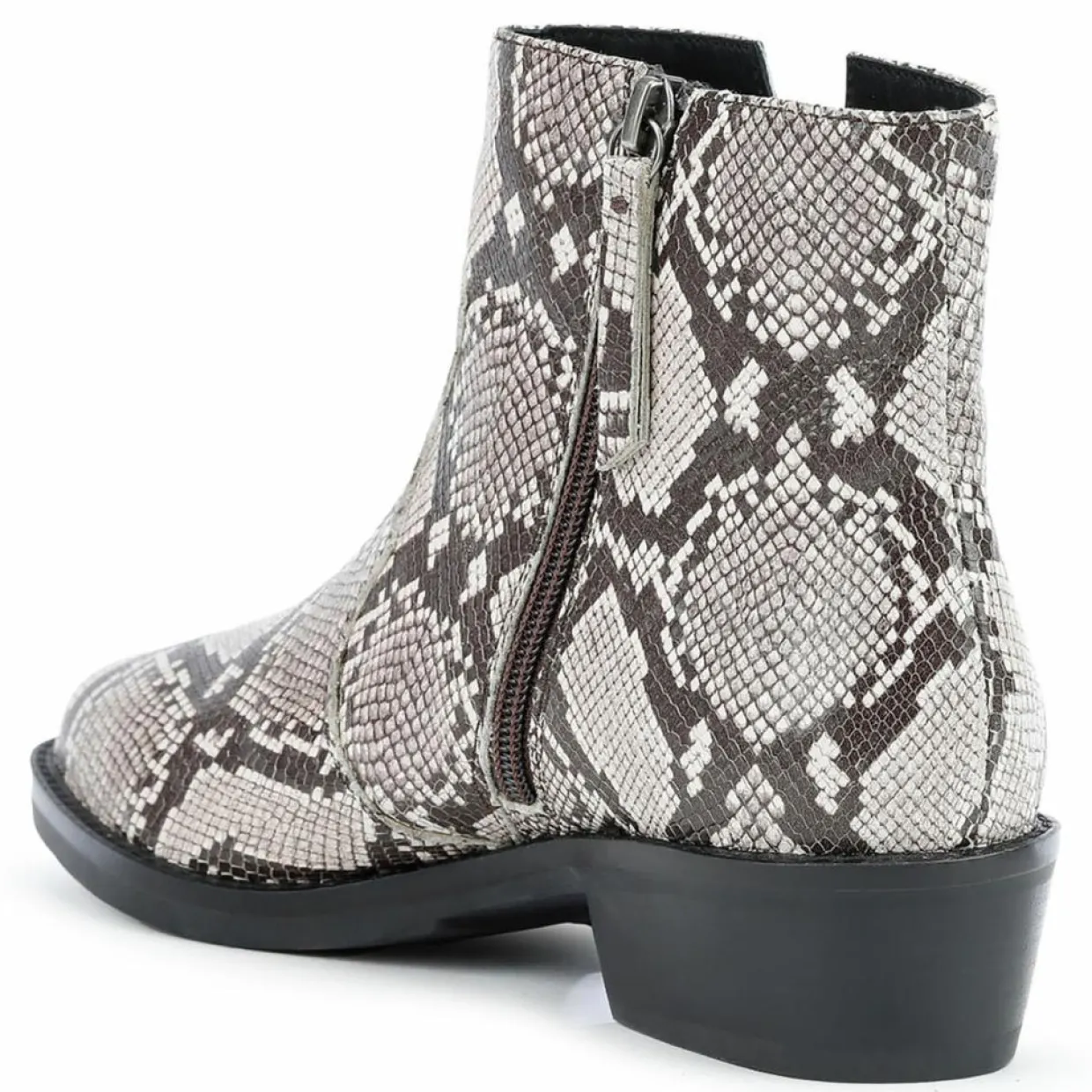 Femme Geox Bottines^Bottines en Cuir Teoclea beige/gris