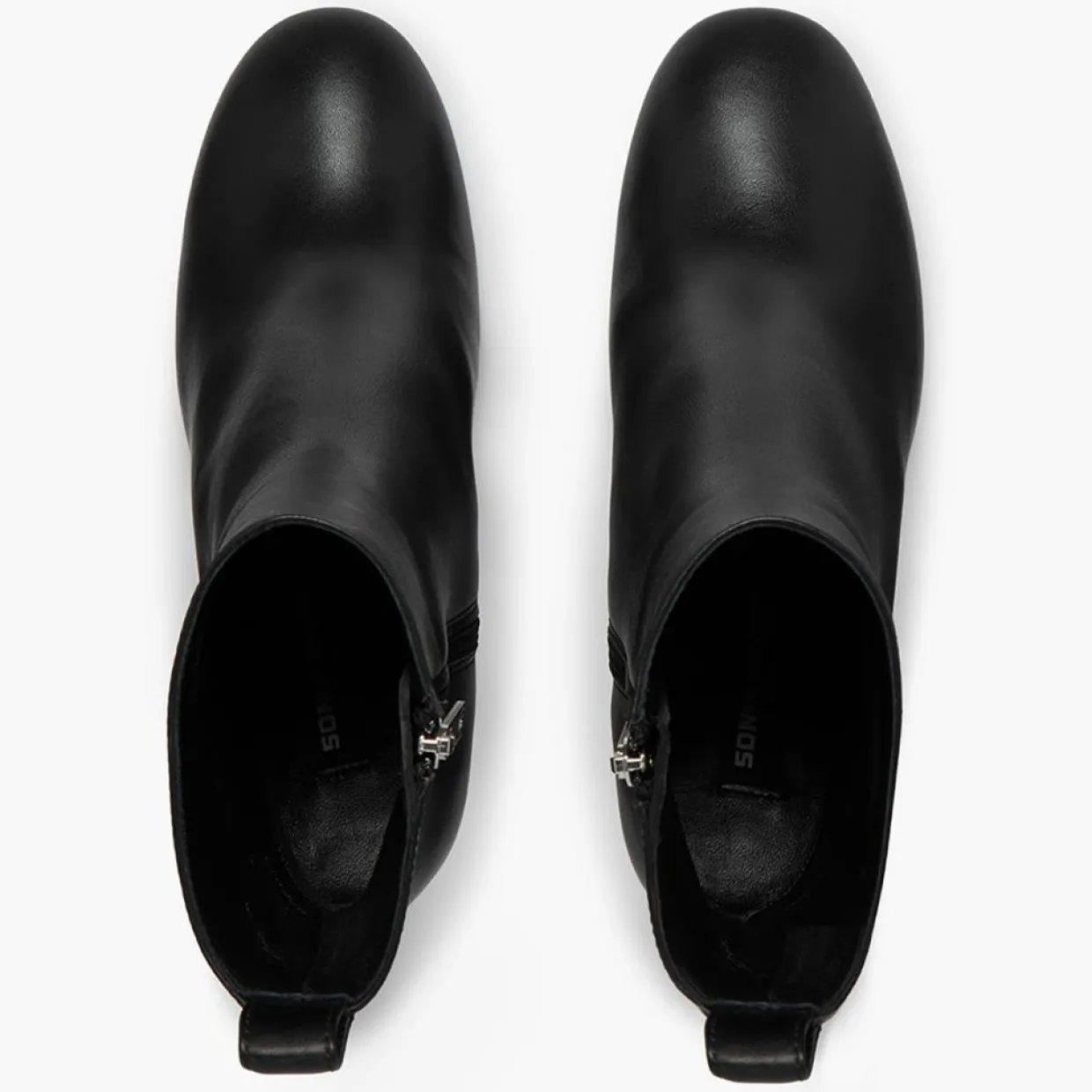Femme Sonia Rykiel Bottines^Bottines en Cuir Valence noires - Talon 8 cm