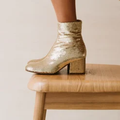 Bottines en Sequins Darlene Bis platine - Talon 6.5 cm-Jonak Hot