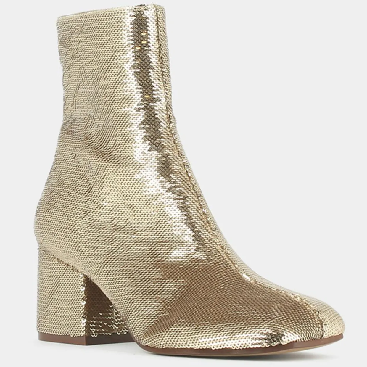 Bottines en Sequins Darlene Bis platine - Talon 6.5 cm-Jonak Hot