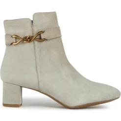 Bottines en Velours de Cuir Pheby 50 sable - Talon 5 cm-Geox Online