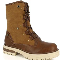 Femme Kimberfeel Bottines^Bottines Fourrées Yasmine marron