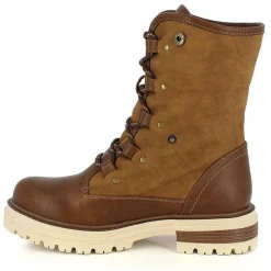 Femme Kimberfeel Bottines^Bottines Fourrées Yasmine marron