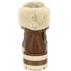 Femme Kimberfeel Bottines^Bottines Fourrées Yasmine marron