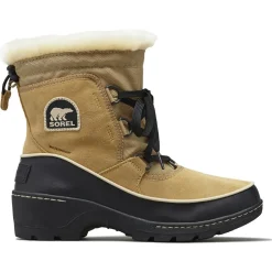 Bottines imperméables en Velours de Cuir doublure micropolaire Torino curry/noir-Sorel Sale