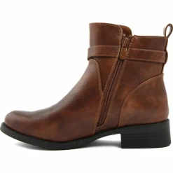 Femme Lab78 Bottines^Bottines plates camel