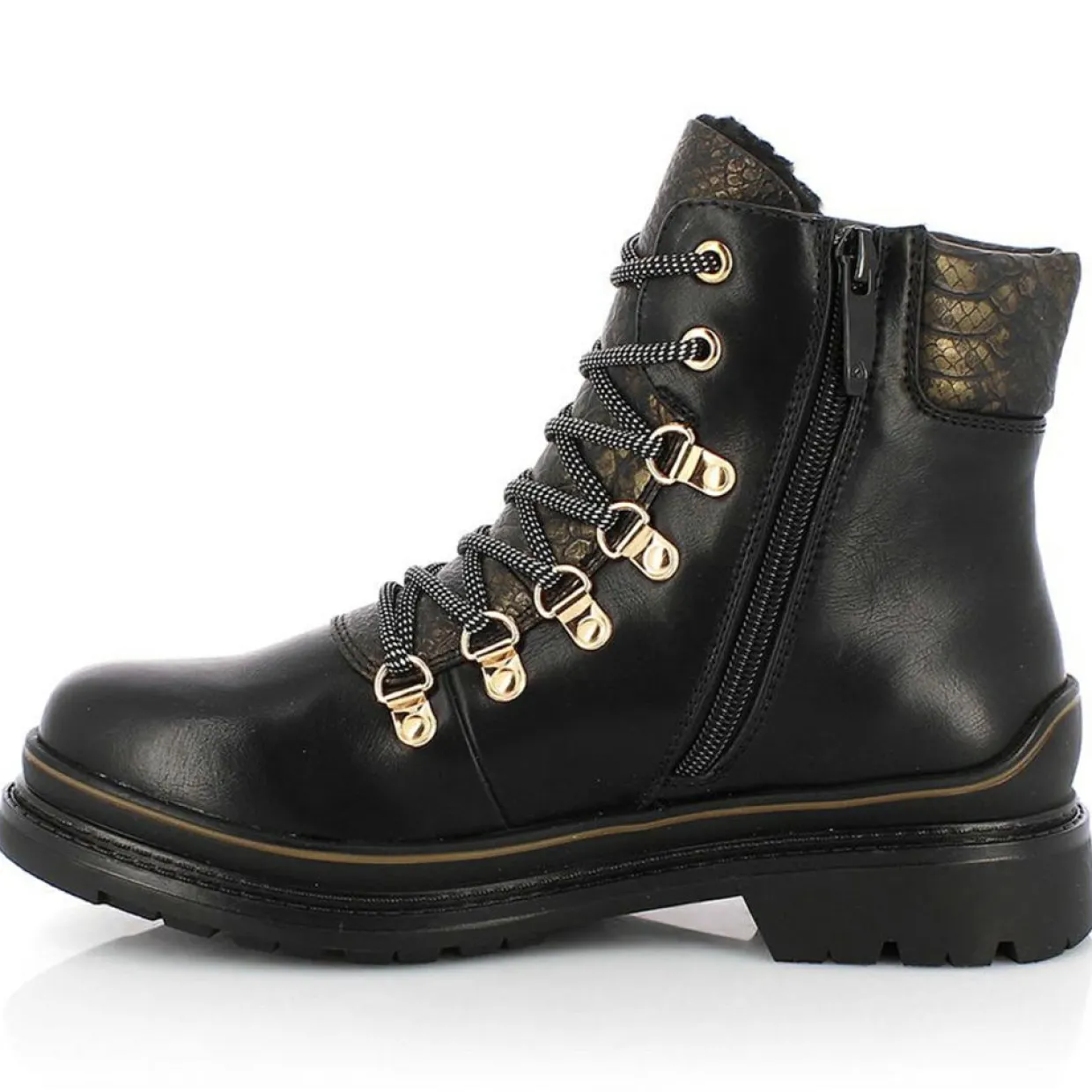 Bottines Rita noires-Kimberfeel Discount