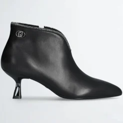 Bottines Sandie en Cuir noires-Liu-Jo Clearance