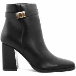 Bottines talon noires - Talon 8 cm-Lab78 Online
