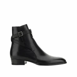 Homme Saint Laurent Boots^Bottines Wyatt Jodhpur noires