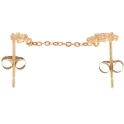 Boucle d'oreille unitaire Duchesse or jaune-Instant d'Or Clearance