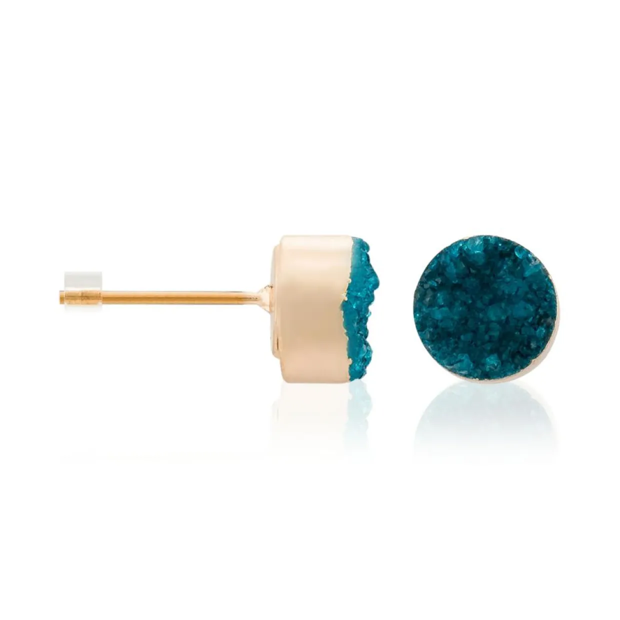 Femme Moonstone Boucles D'Oreilles^Boucle d'oreilles Noémie Drusy Bleu en Laiton doré