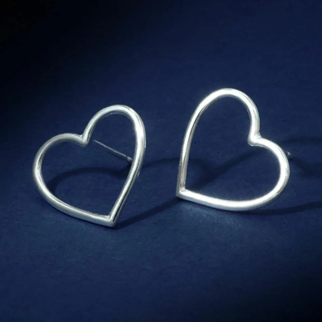 Boucles d'oreilles Agape en Argent-By Rafaella Discount