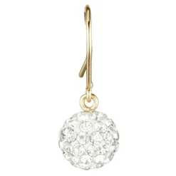 Boucles d'oreilles Bulles de Crystal or jaune-Instant d'Or Hot