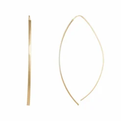 Femme Instant d'Or Boucles D'Oreilles^Boucles d'oreilles Créoles Edna or jaune