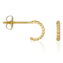 Femme Instant d'Or Boucles D'Oreilles^Boucles d'oreilles Demi Cercle or jaune