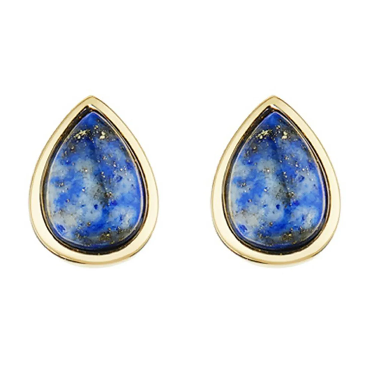 Femme Moonstone Boucles D'Oreilles^Boucles d'oreilles Lola Lapis en laiton doré